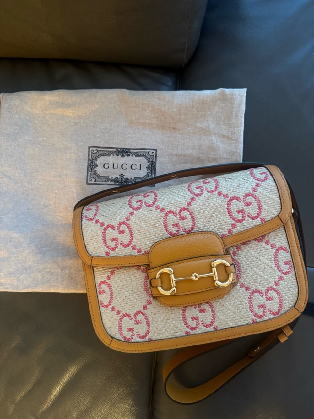 Gucci 1955 Horsebit Shoulder Bag